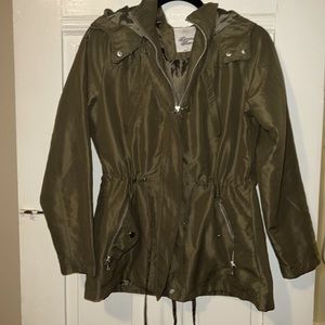 Olive Green Utility Jacket